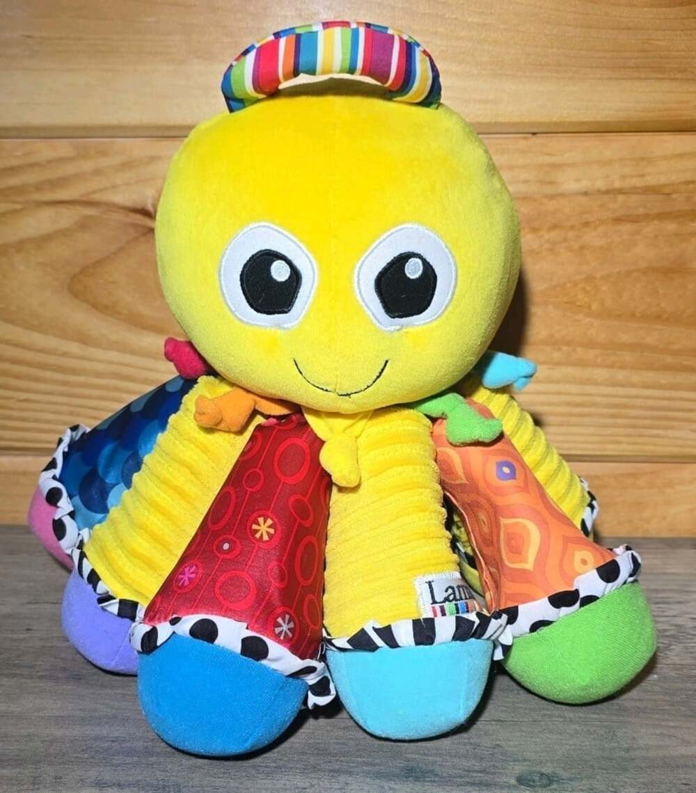 Octotunes Sensory Baby Development Toy Musical Colorful Squeak Octopus Lamaze